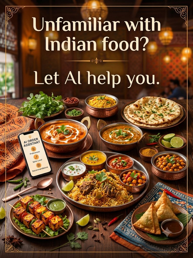 New to Indian food? Let AI help you choose.